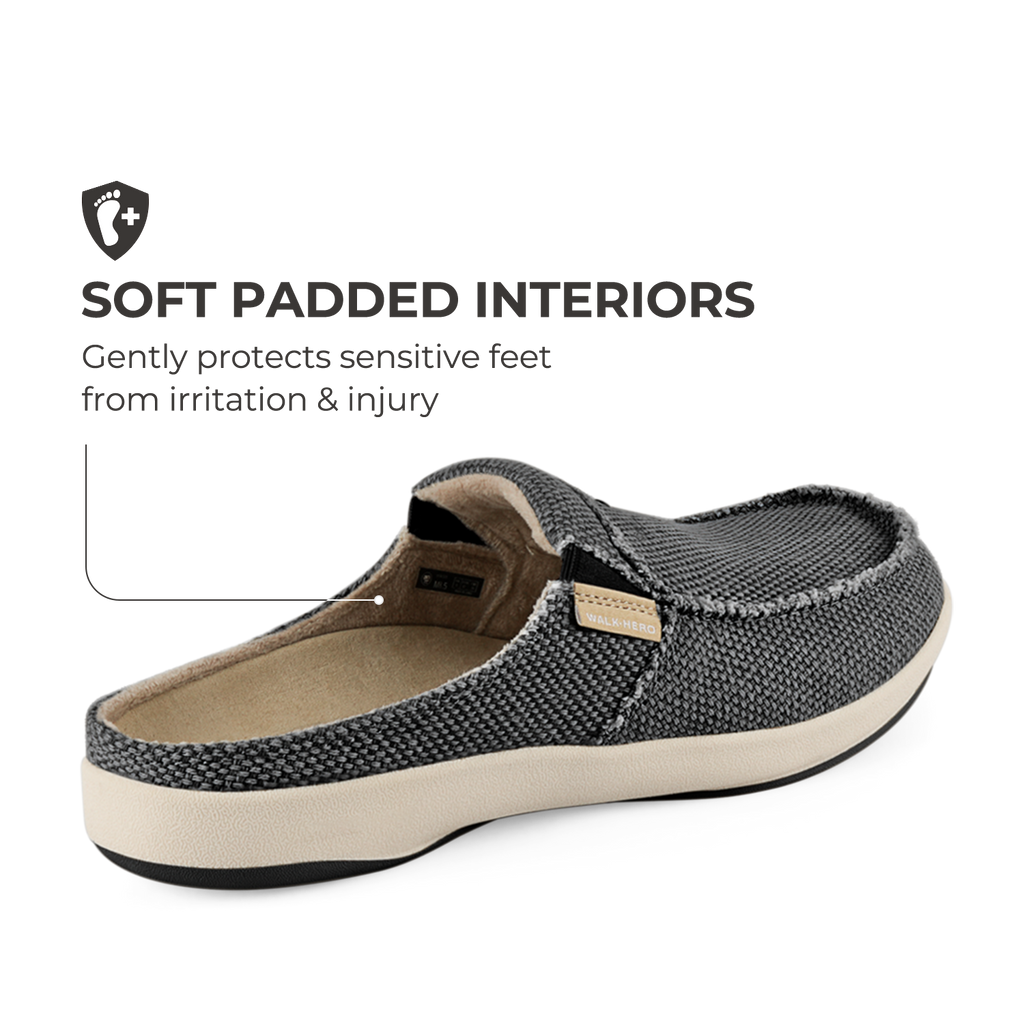 Men's Canvas Arch Support Slippers