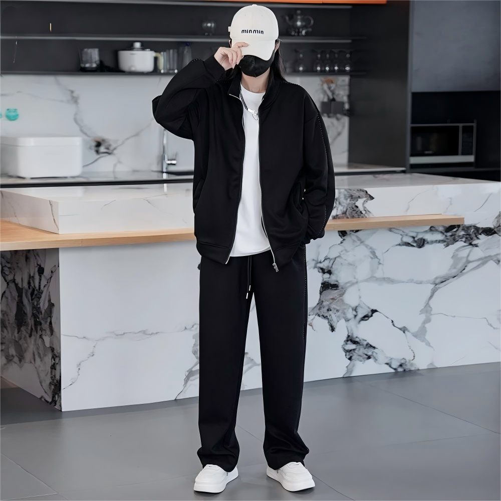 🔥 2025 Fall Streetwear Tracksuit | Unisex Casual Set