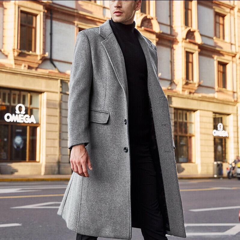 ❄❄❄Men’s Classic British-Style Trench Coat😎😎😎
