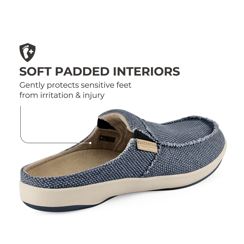 Men's Canvas Arch Support Slippers