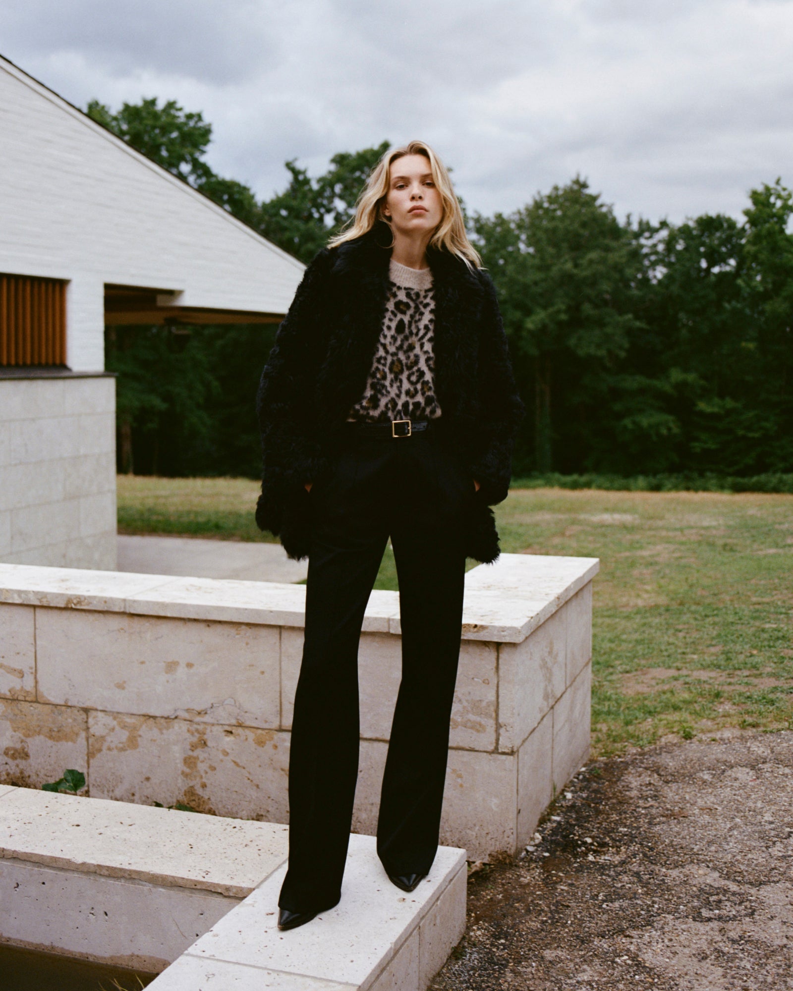 JOSIE SHEARLING COAT