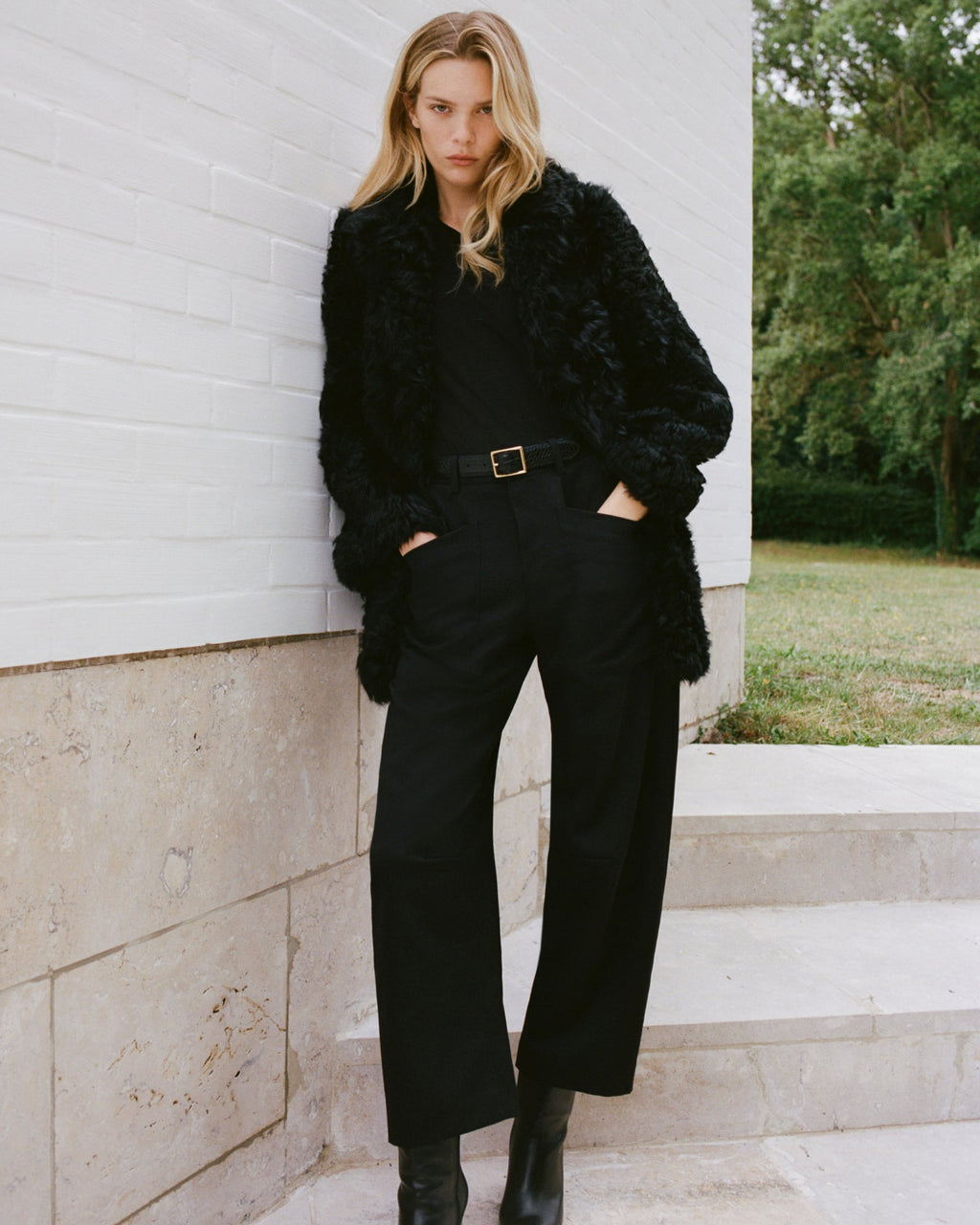 JOSIE SHEARLING COAT