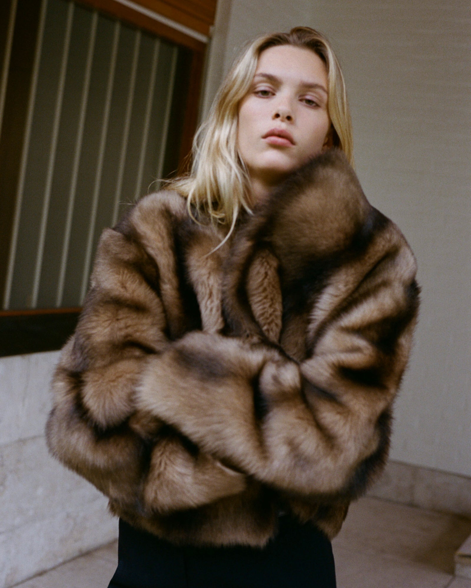 ELAN SHEARLING JACKET