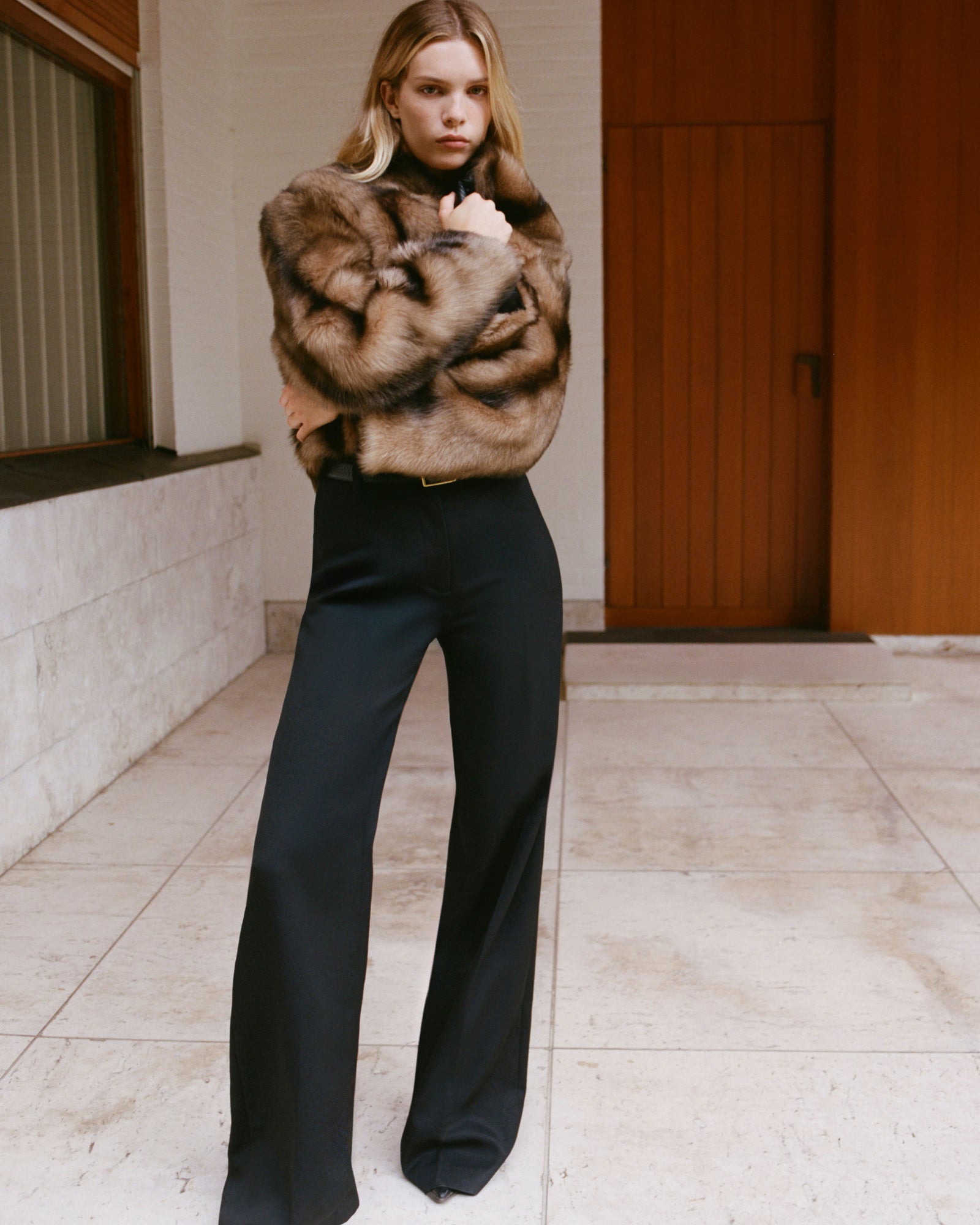 ELAN SHEARLING JACKET