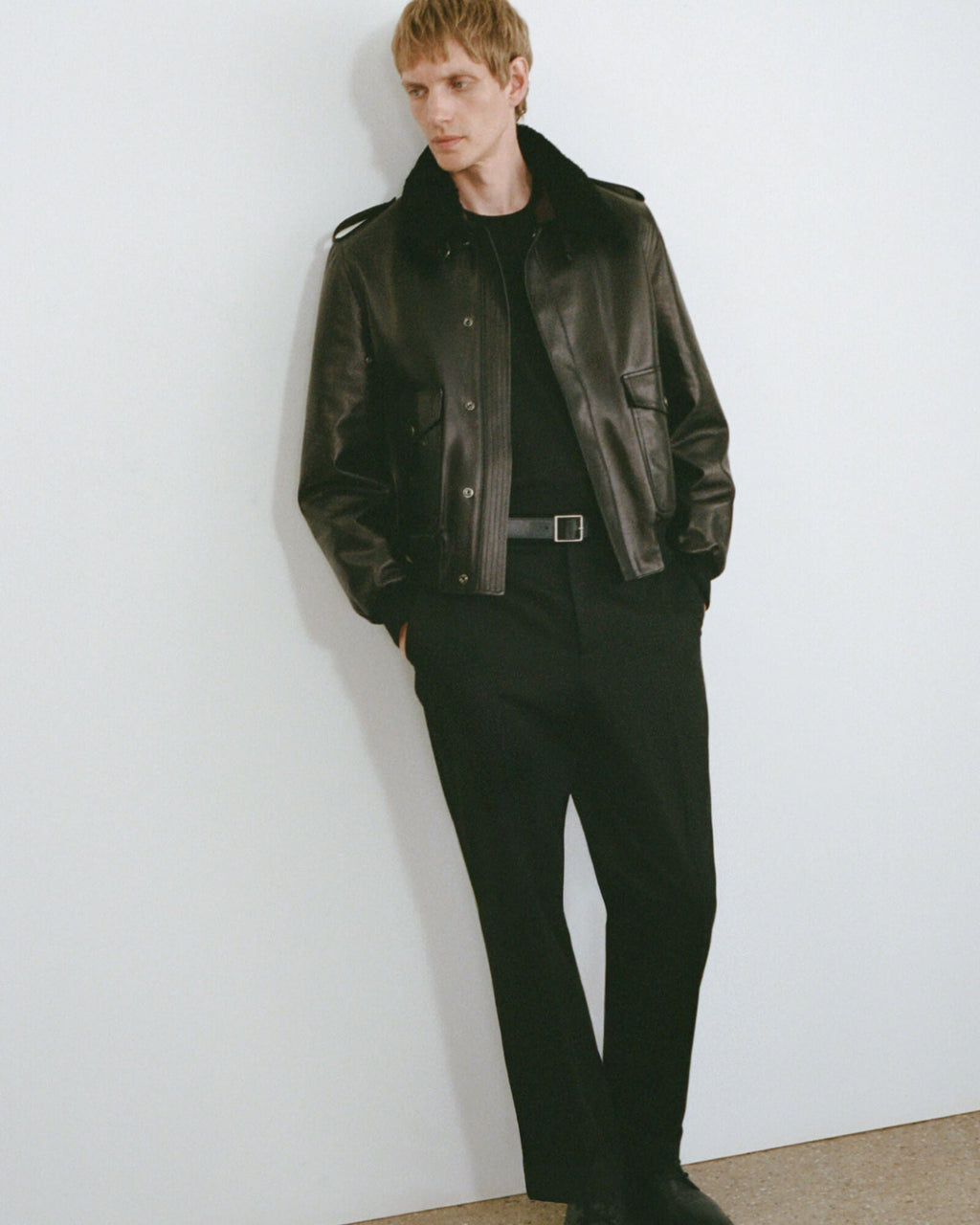 DAYMON LEATHER JACKET