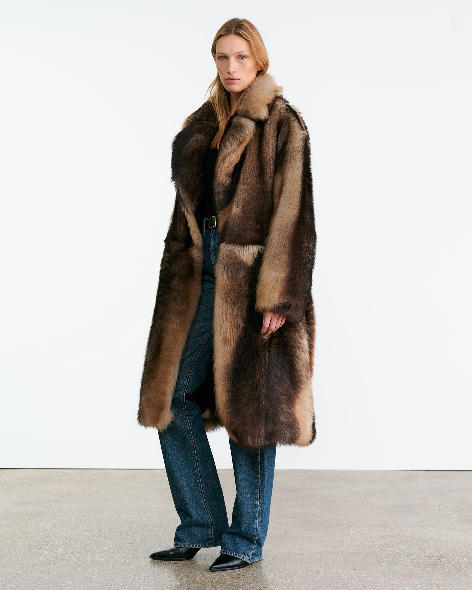 INGRID SHEARLING COAT