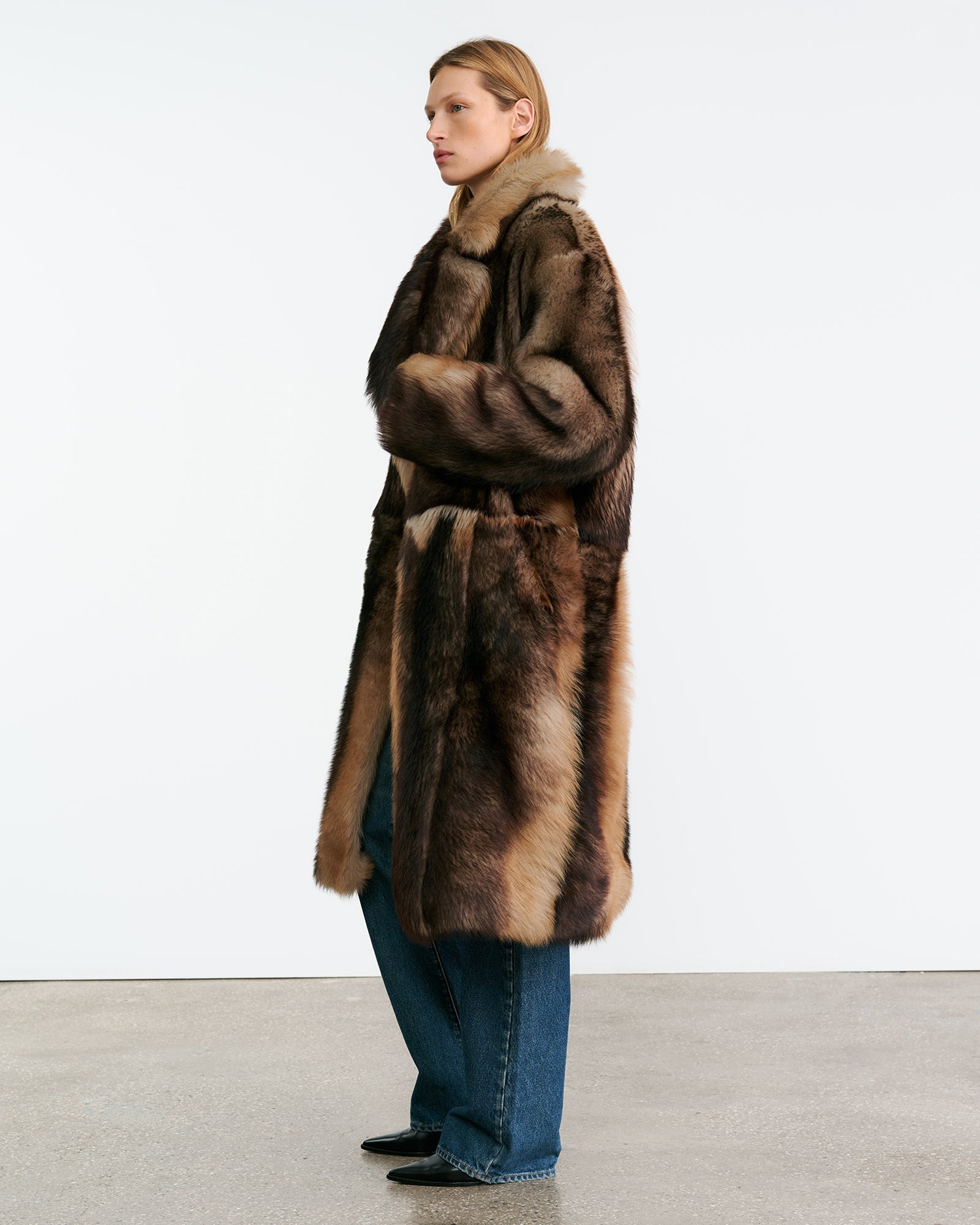 INGRID SHEARLING COAT