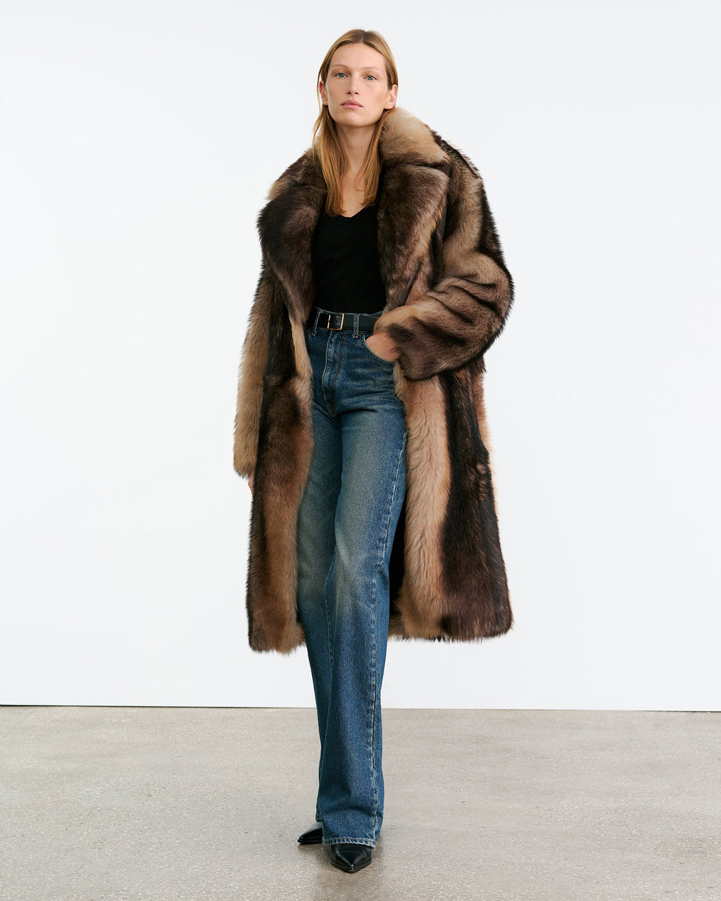 INGRID SHEARLING COAT