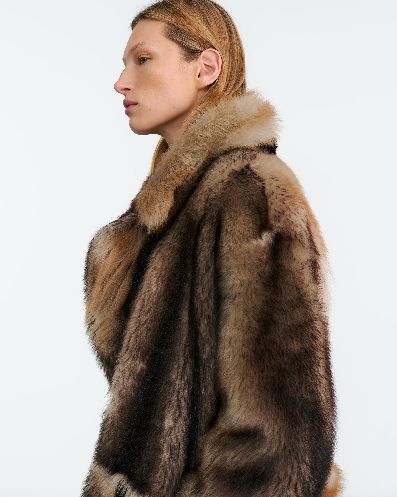 INGRID SHEARLING COAT