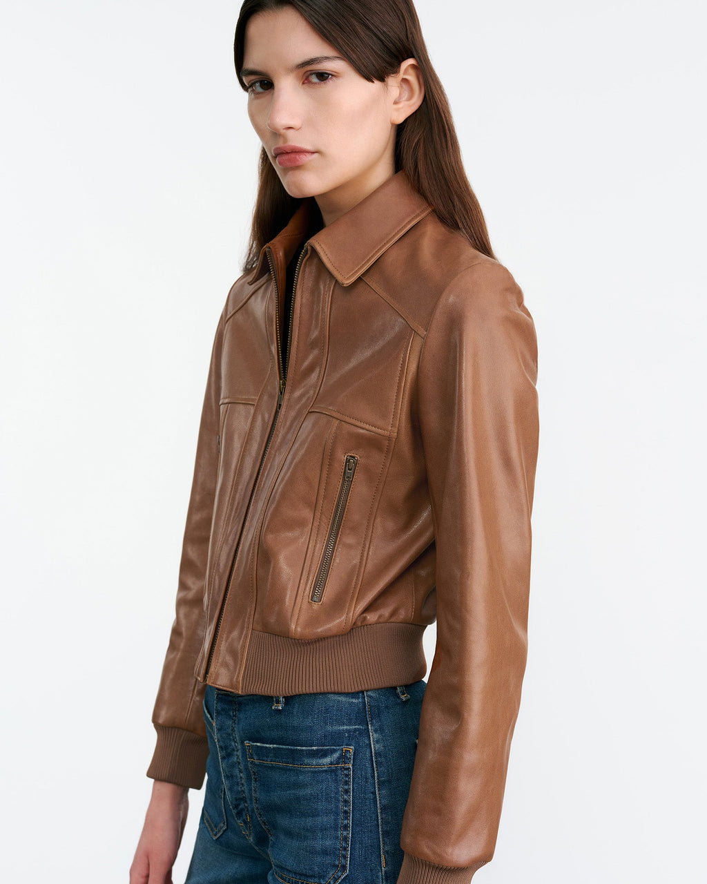 SUE LEATHER JACKET