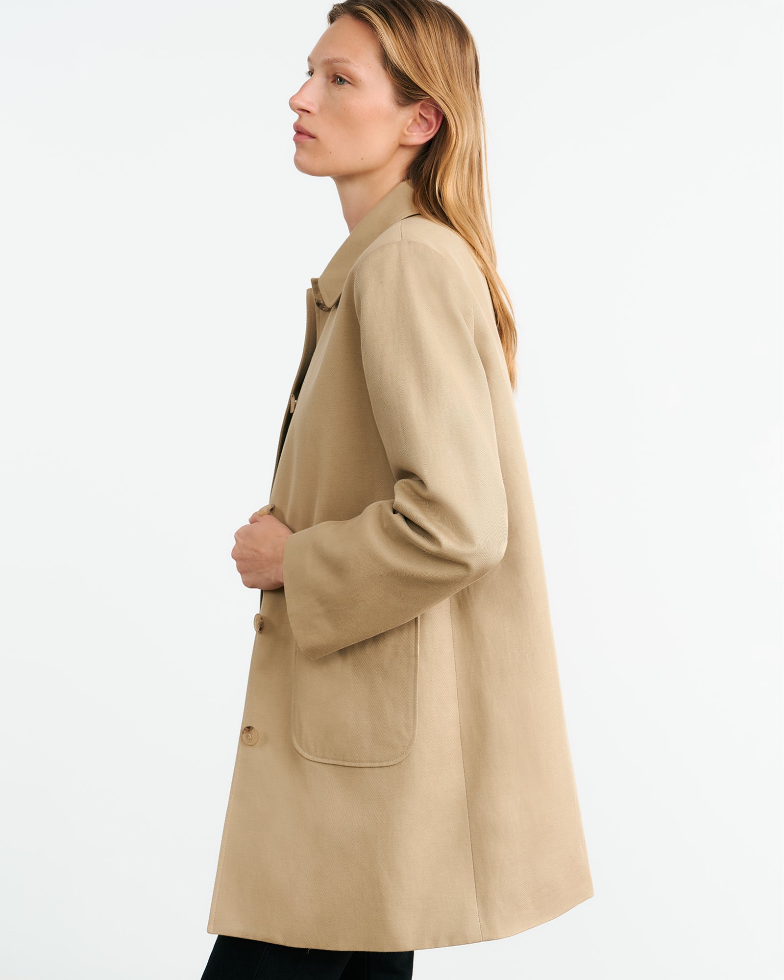BALZAC SHORT DUSTER COAT