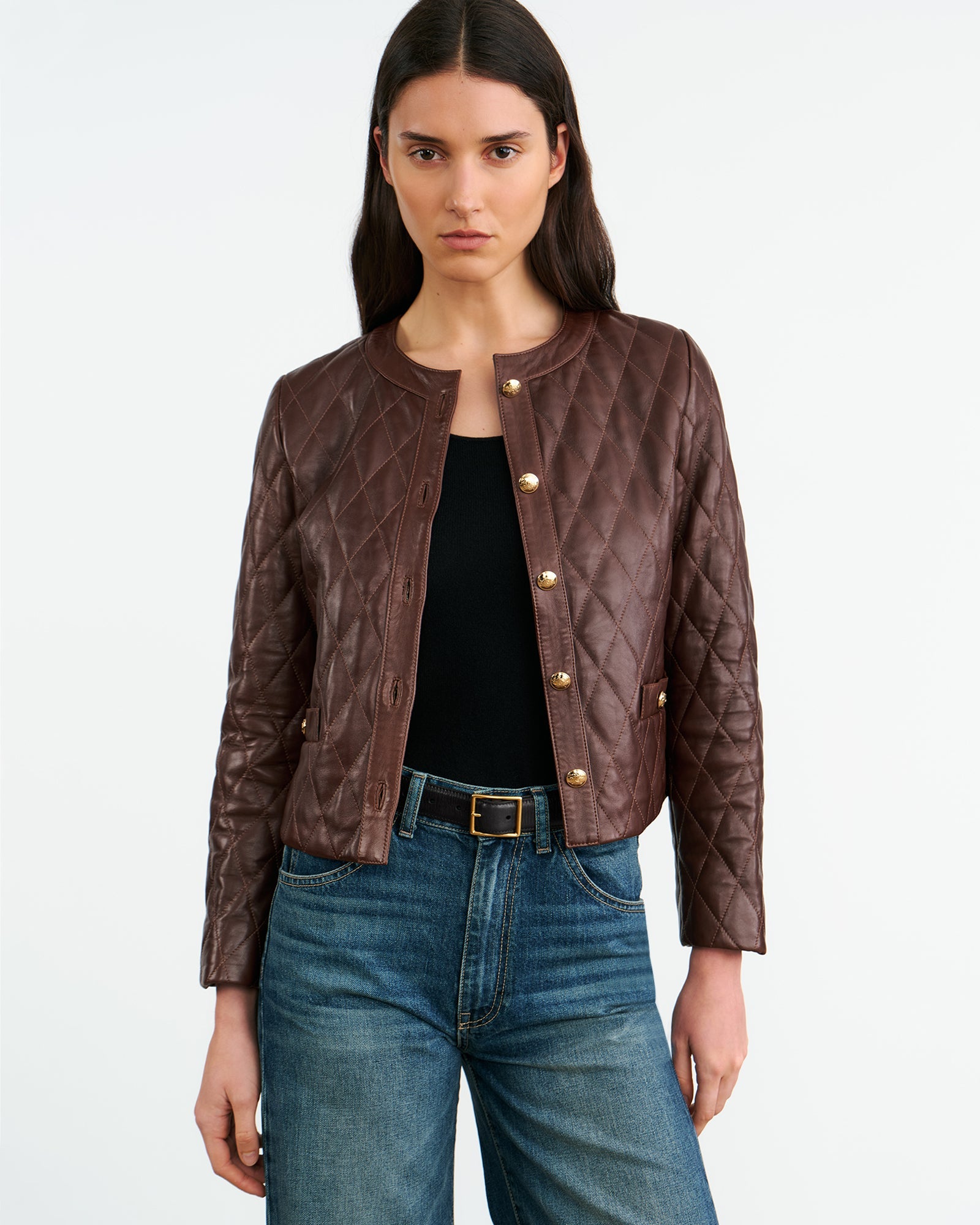 AMY LEATHER JACKET