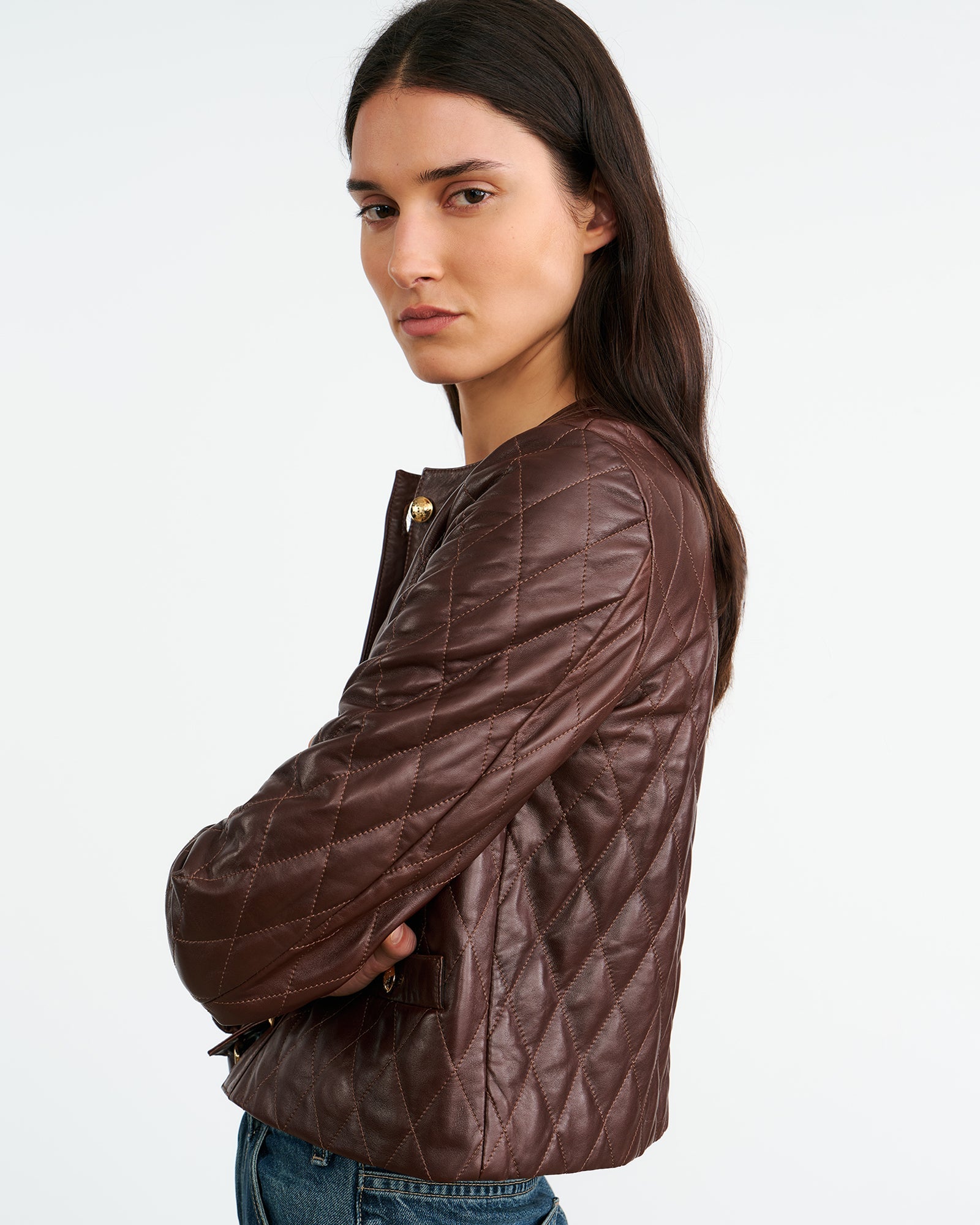 AMY LEATHER JACKET
