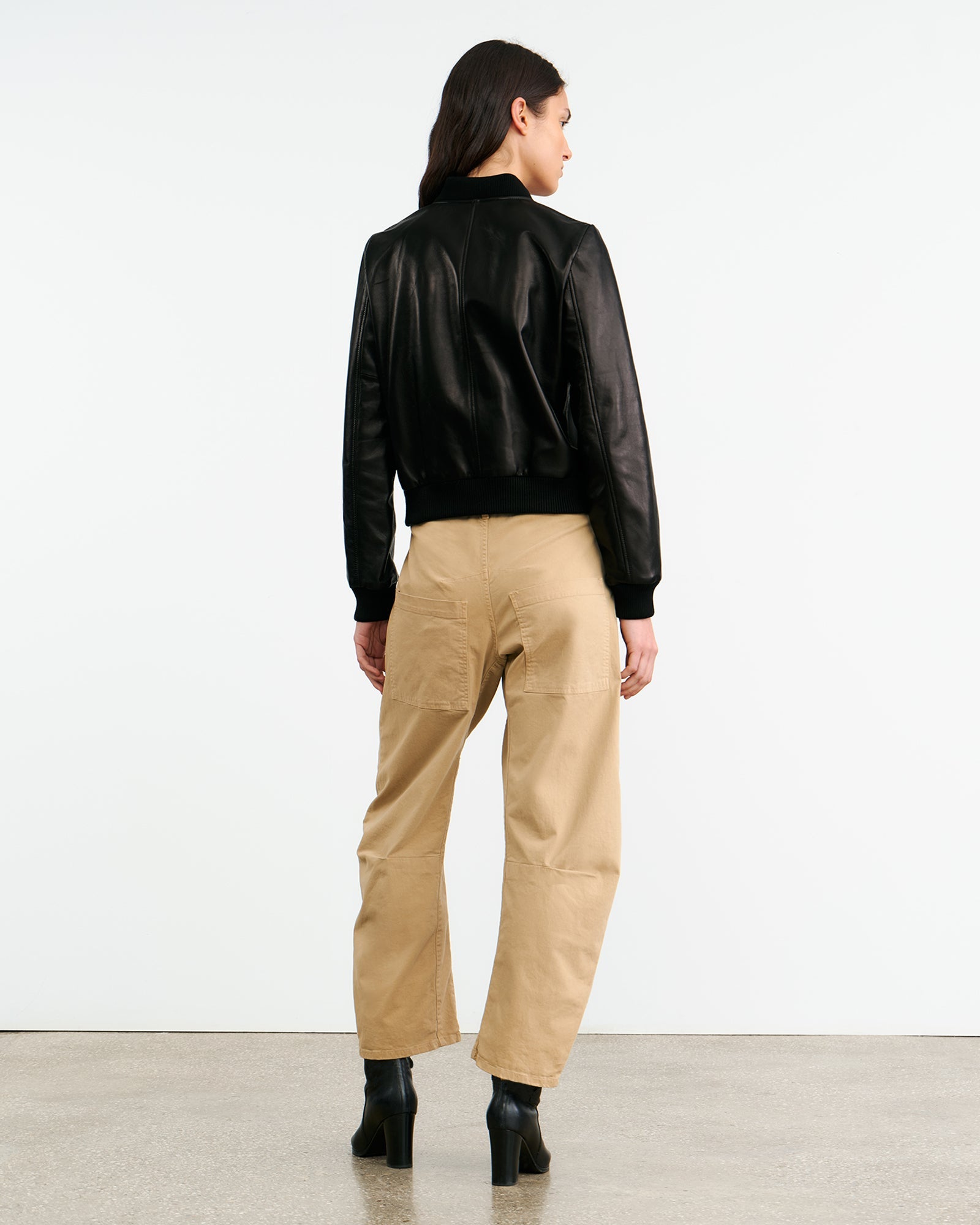 THORENS LEATHER BOMBER