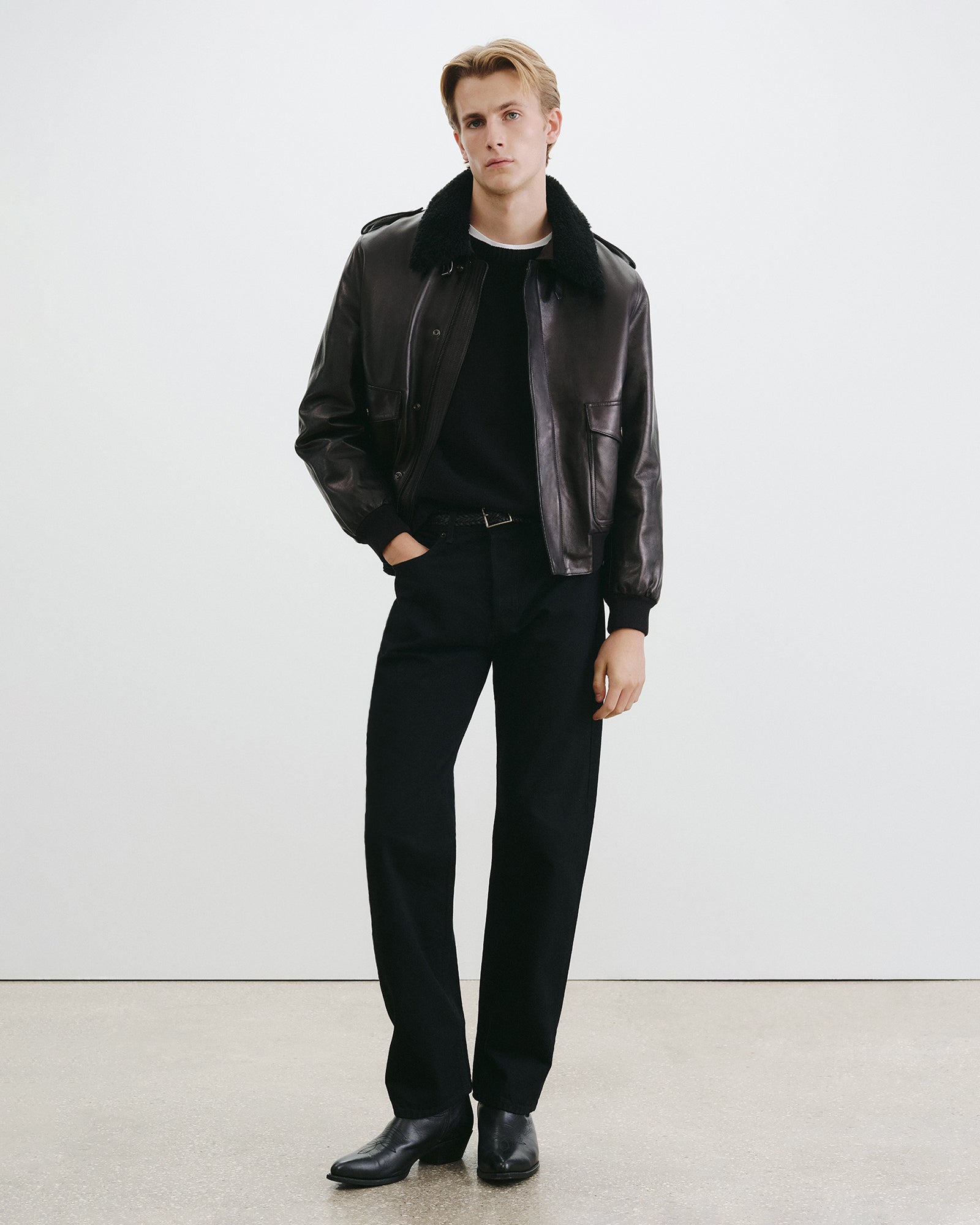 DAYMON LEATHER JACKET