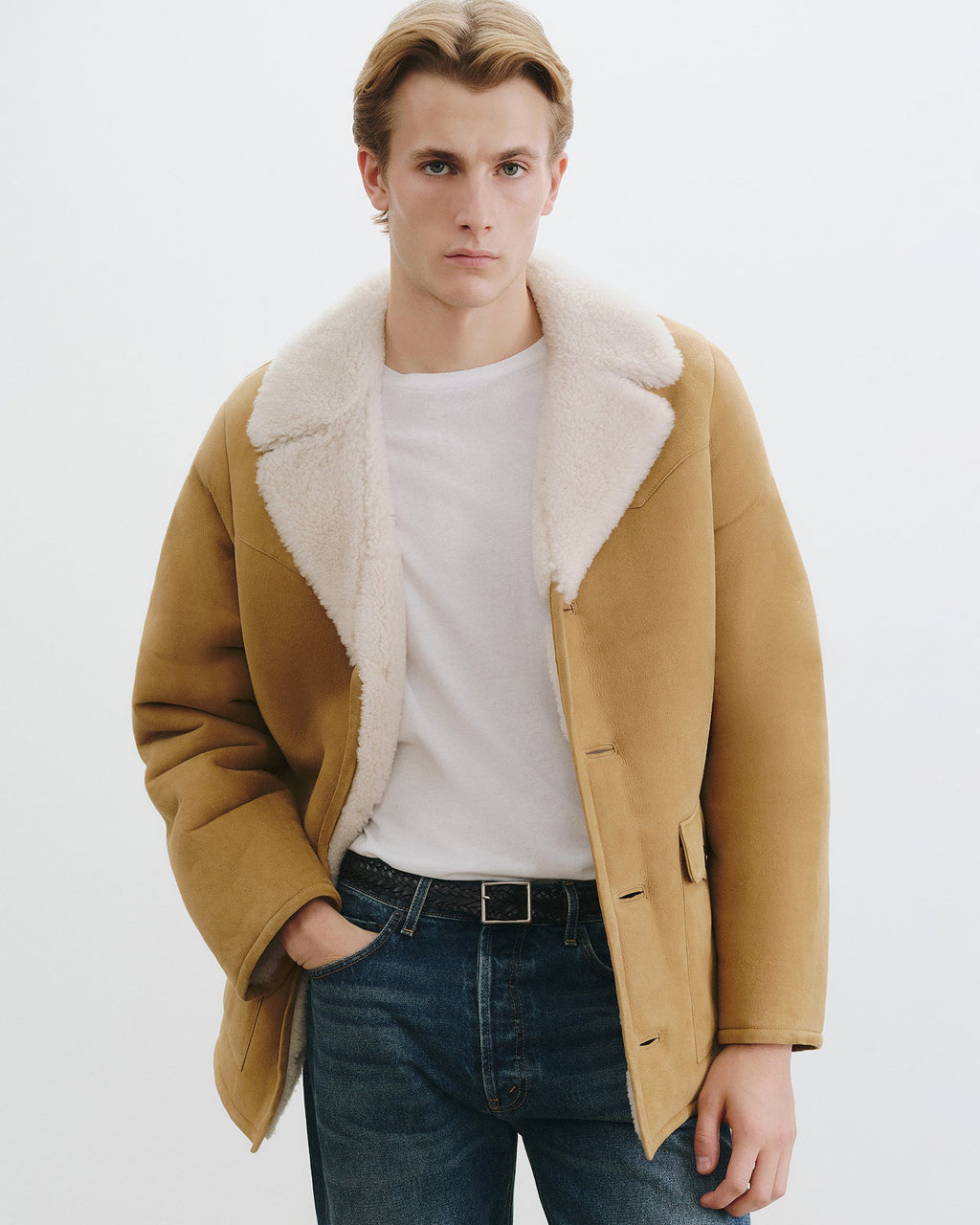 GOSHEN SHEARLING COAT