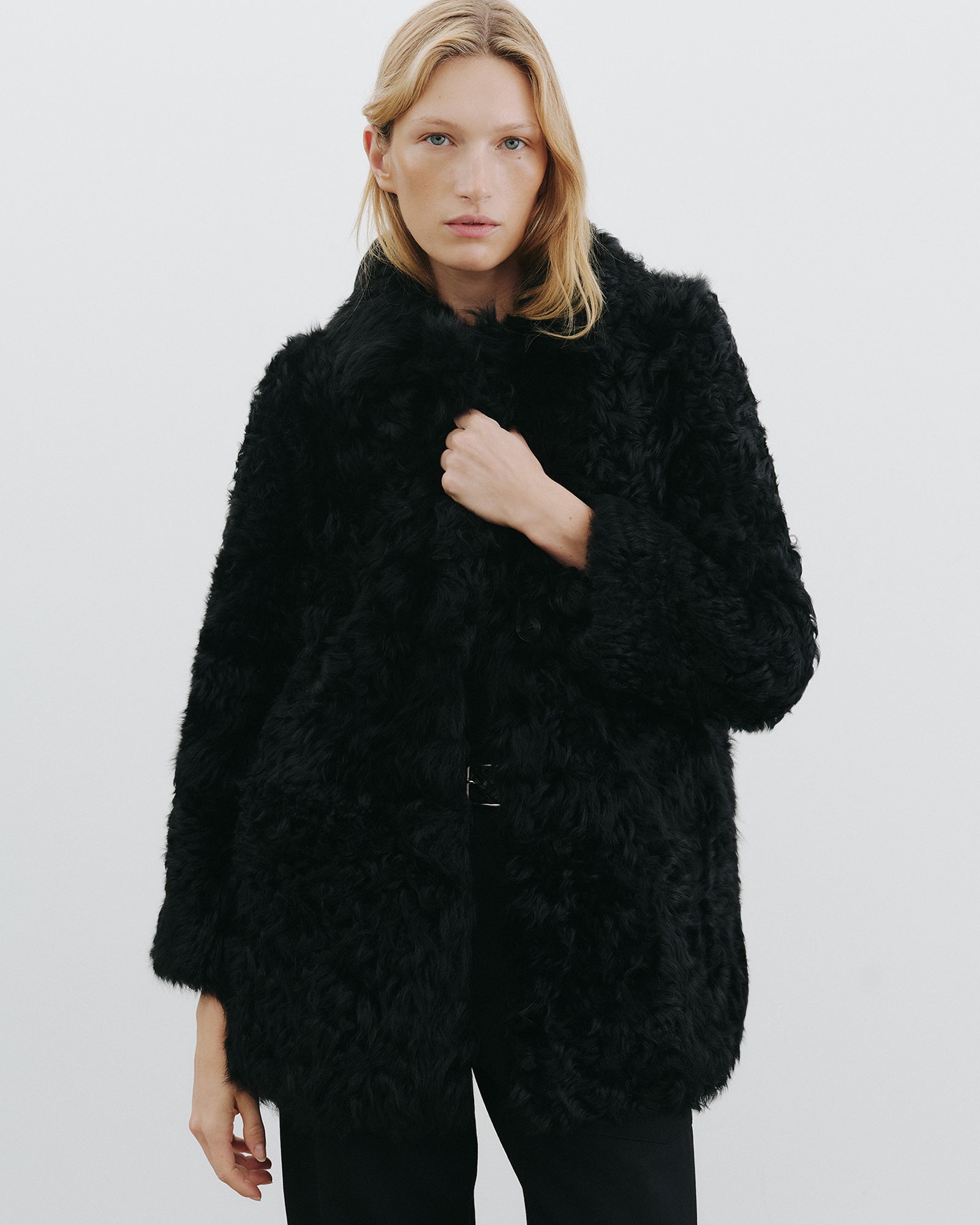 JOSIE SHEARLING COAT