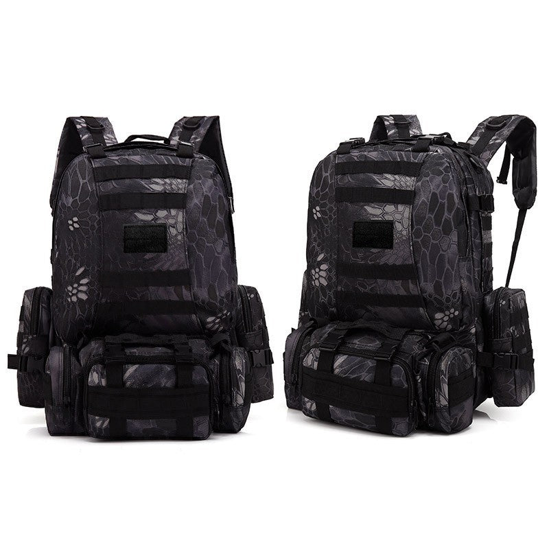 Multi-Functional Large-Capacity Tactical Backpack