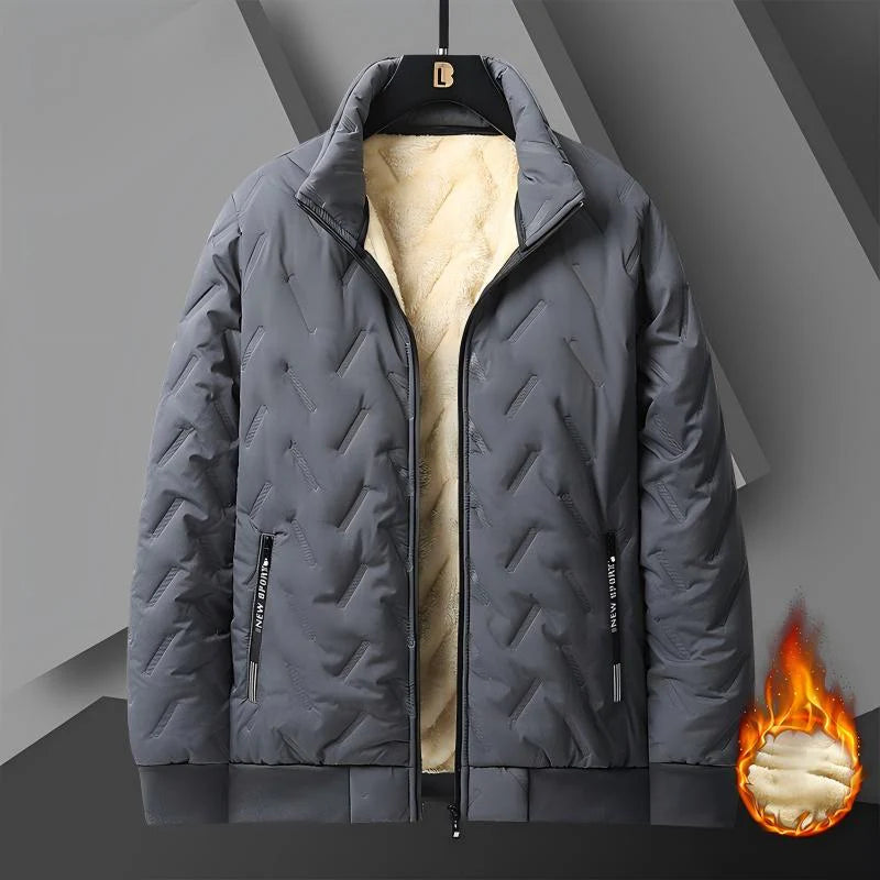 Men's winter warm wool waterproof windproof jacket