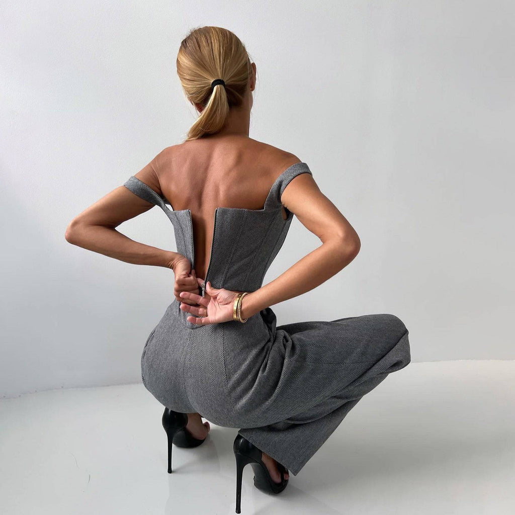 High-end three-piece suit for women