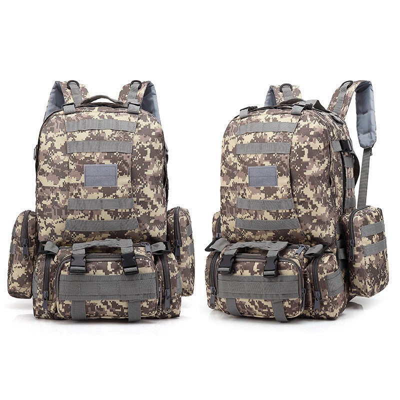 Multi-Functional Large-Capacity Tactical Backpack