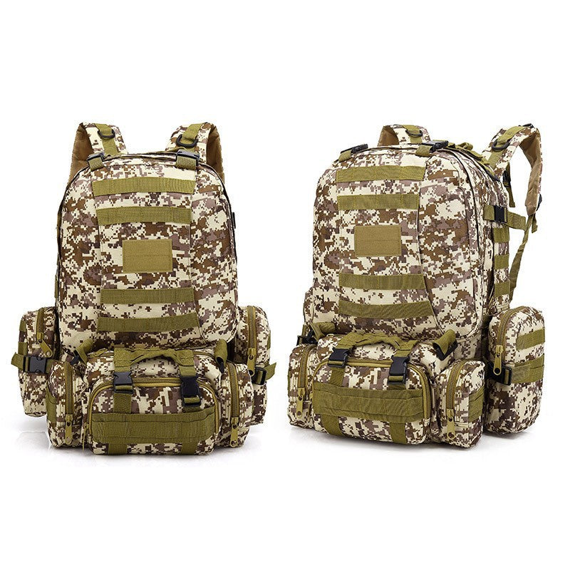 Multi-Functional Large-Capacity Tactical Backpack