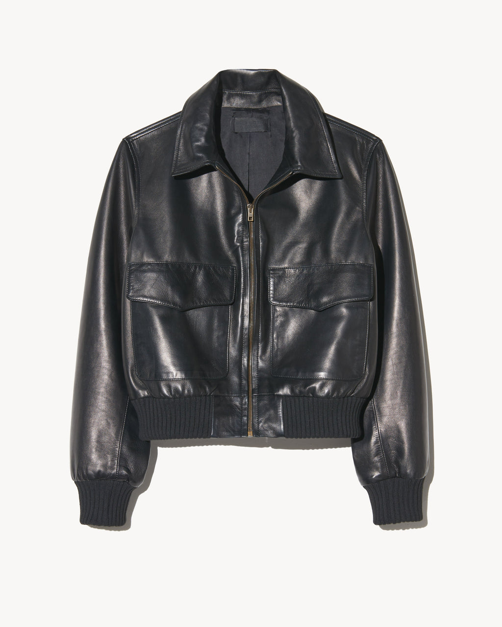 REDLEY LEATHER BOMBER JACKET