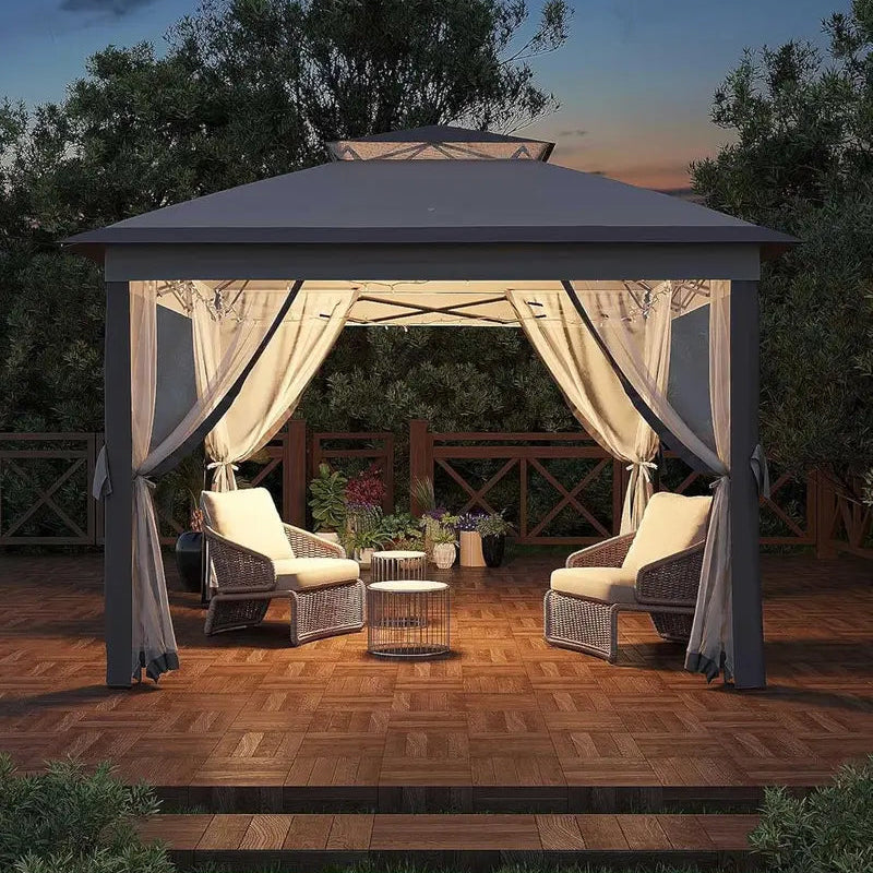 Lumen Outdoor Pop-Up Gazebo