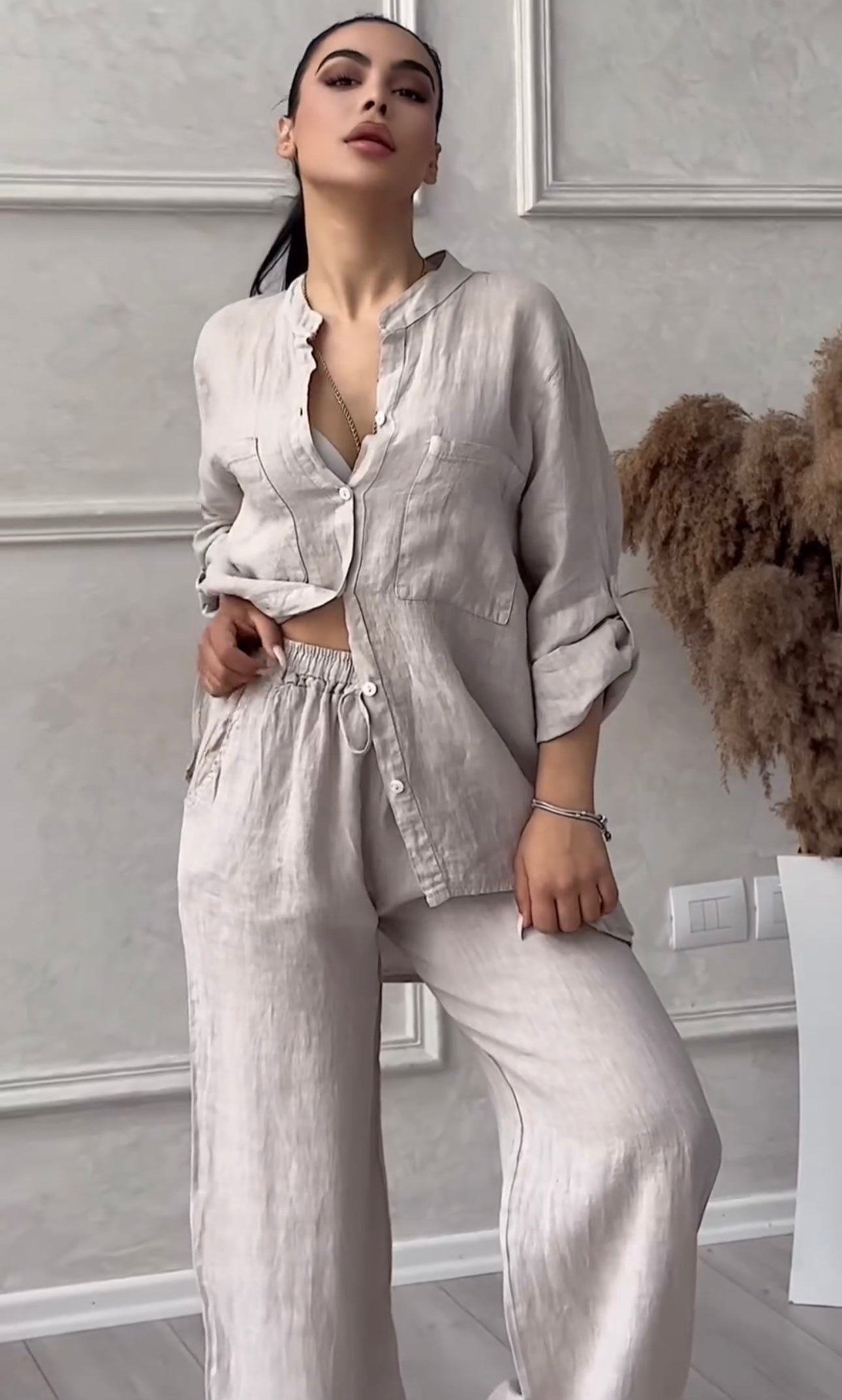 Everyday Linen Shirt Set