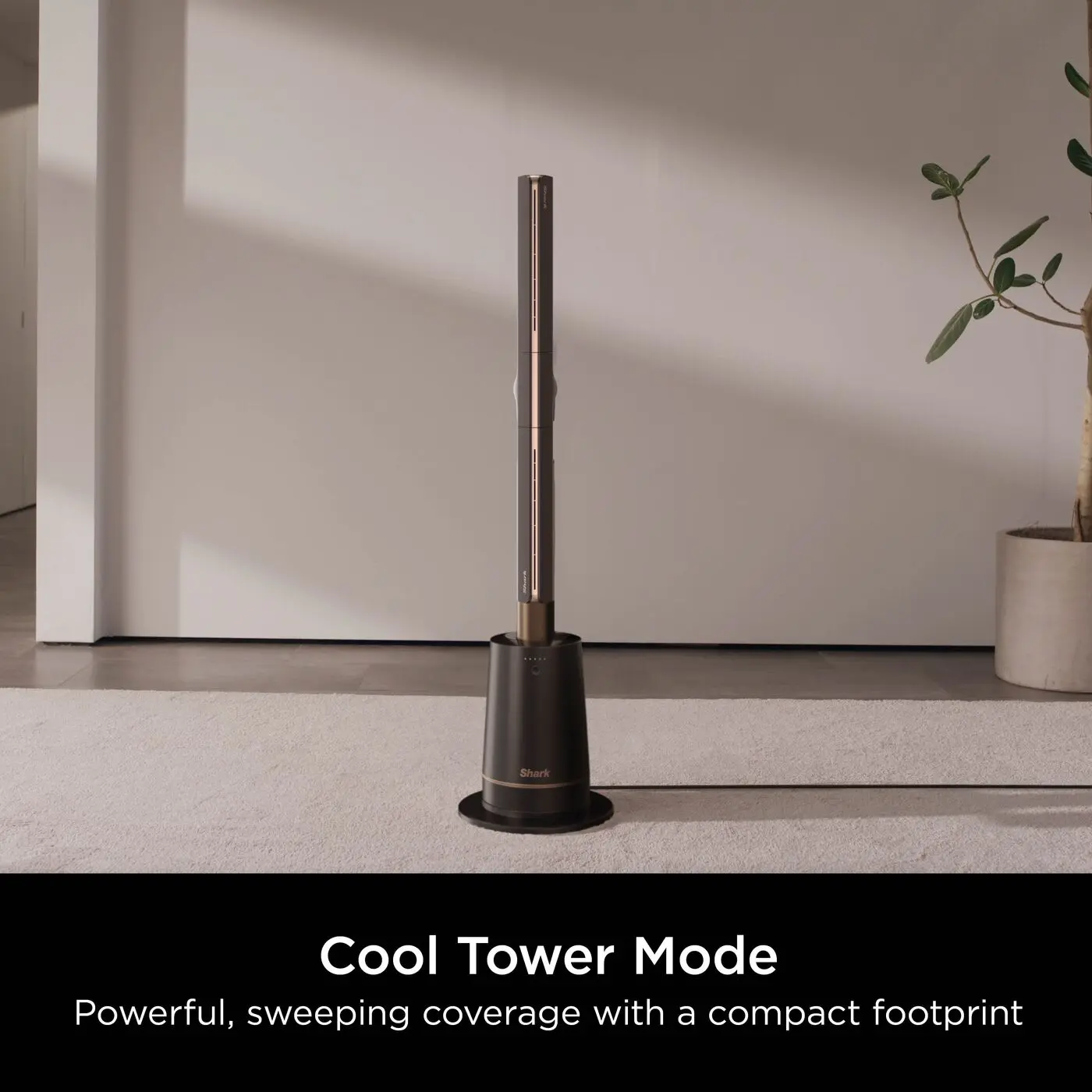 CalmFlow Bladeless Tower Fan