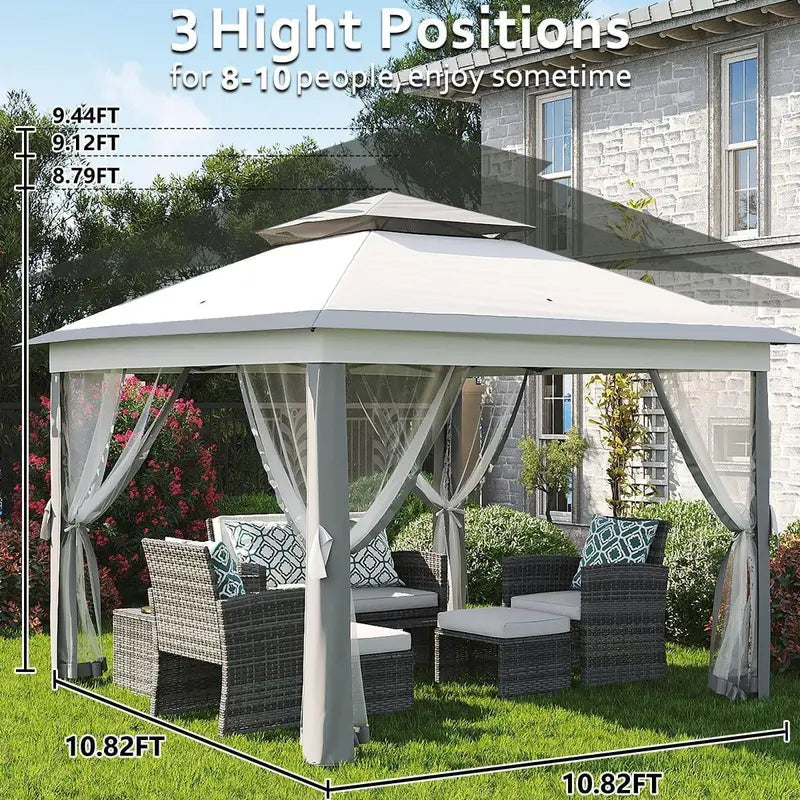 Lumen Outdoor Pop-Up Gazebo