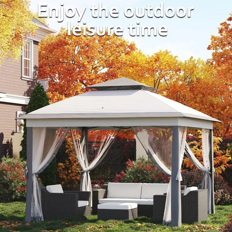 Lumen Outdoor Pop-Up Gazebo