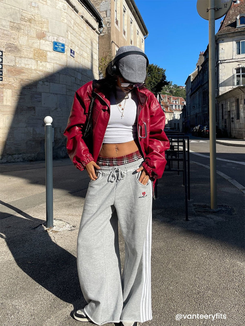 Retro Double Waist Sweatpants – Unisex Style